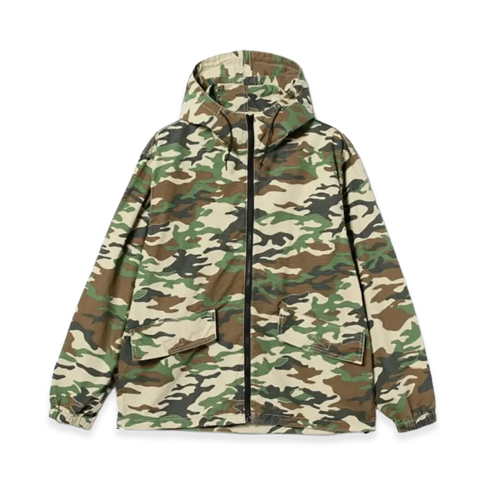 BEAMS FUTURE ARCHIVE Camo Zip Hoody "Camo"