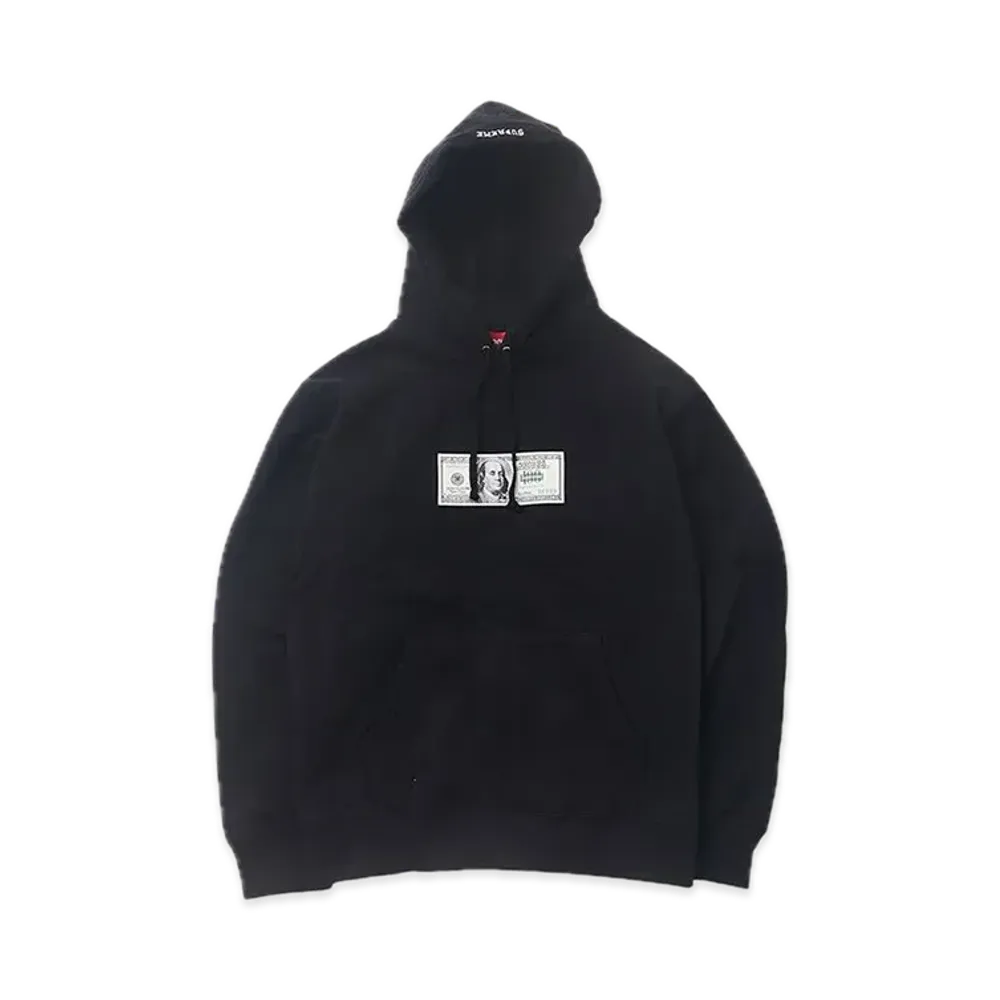 Supreme Franklin Hooded Sweatshirt "Black"