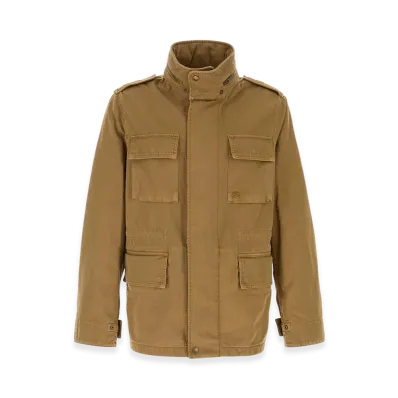 Burberry Cotton Jacket "Beige/Camel"