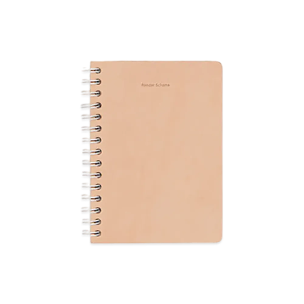 Hender Scheme Removable Ring Note A6 "Natural Grid"