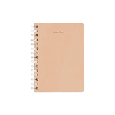 Hender Scheme Removable Ring Note A6 "Natural Grid"