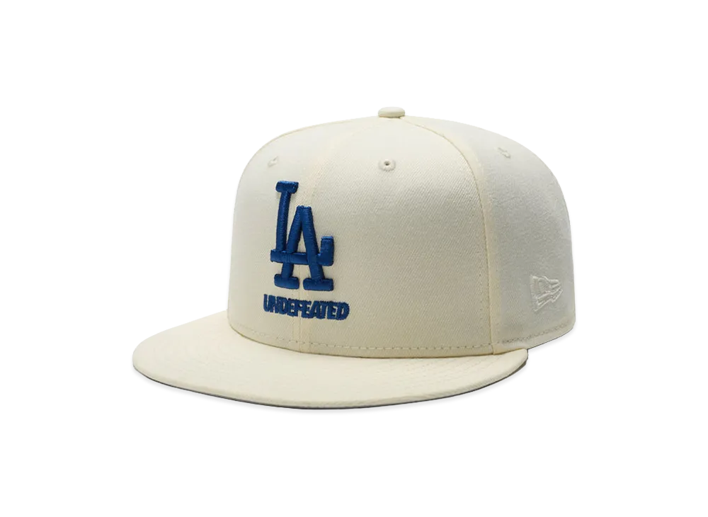 UNDEFEATED x NEW ERA x Los Angeles Dodgers Los Angeles Fitted "Beige"