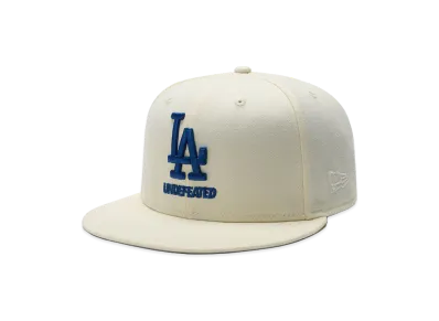 UNDEFEATED x NEW ERA x Los Angeles Dodgers Los Angeles Fitted "Beige"