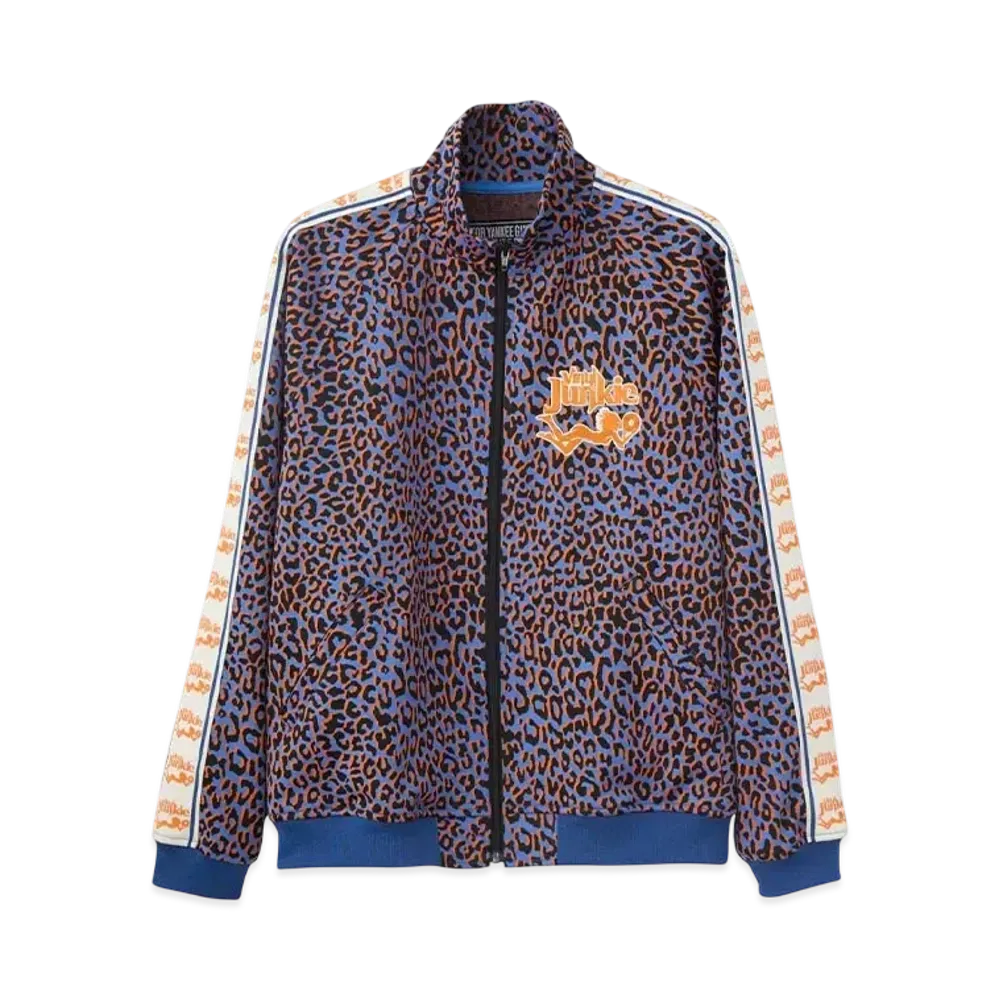 HYSTERIC GLAMOUR Vinyl Junkie Track Jacket "Blue"