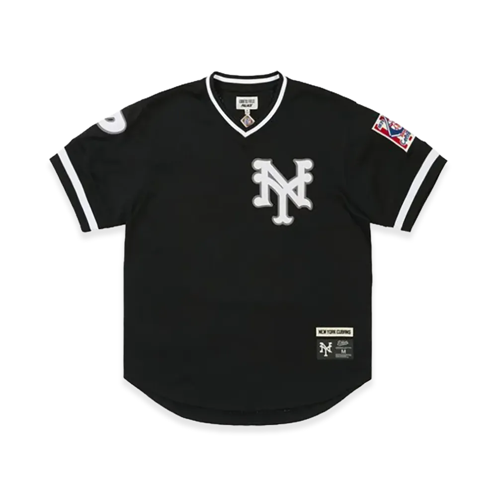 PALACE Palace New York Cubans Mesh V Neck Jersey "Black"