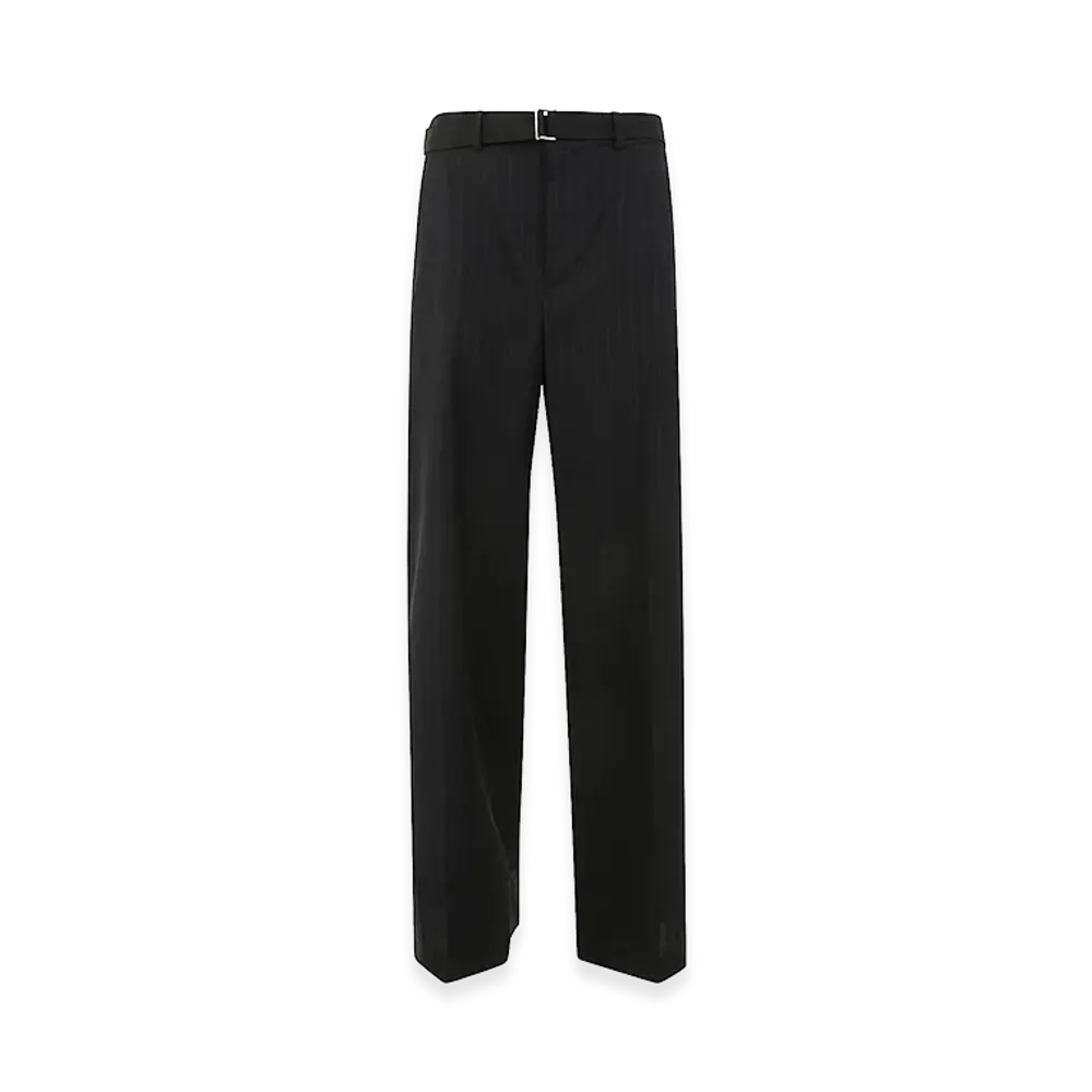 sacai Women's Stripe Pants "Blue/Chalk"