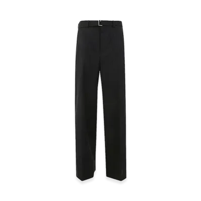 sacai Women's Stripe Pants "Blue/Chalk"