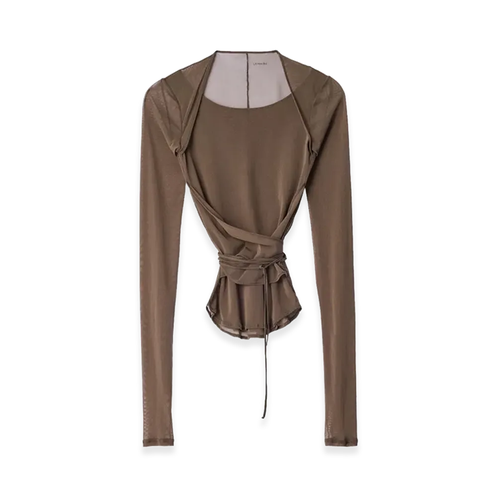LEMAIRE Women's Top "Brown"
