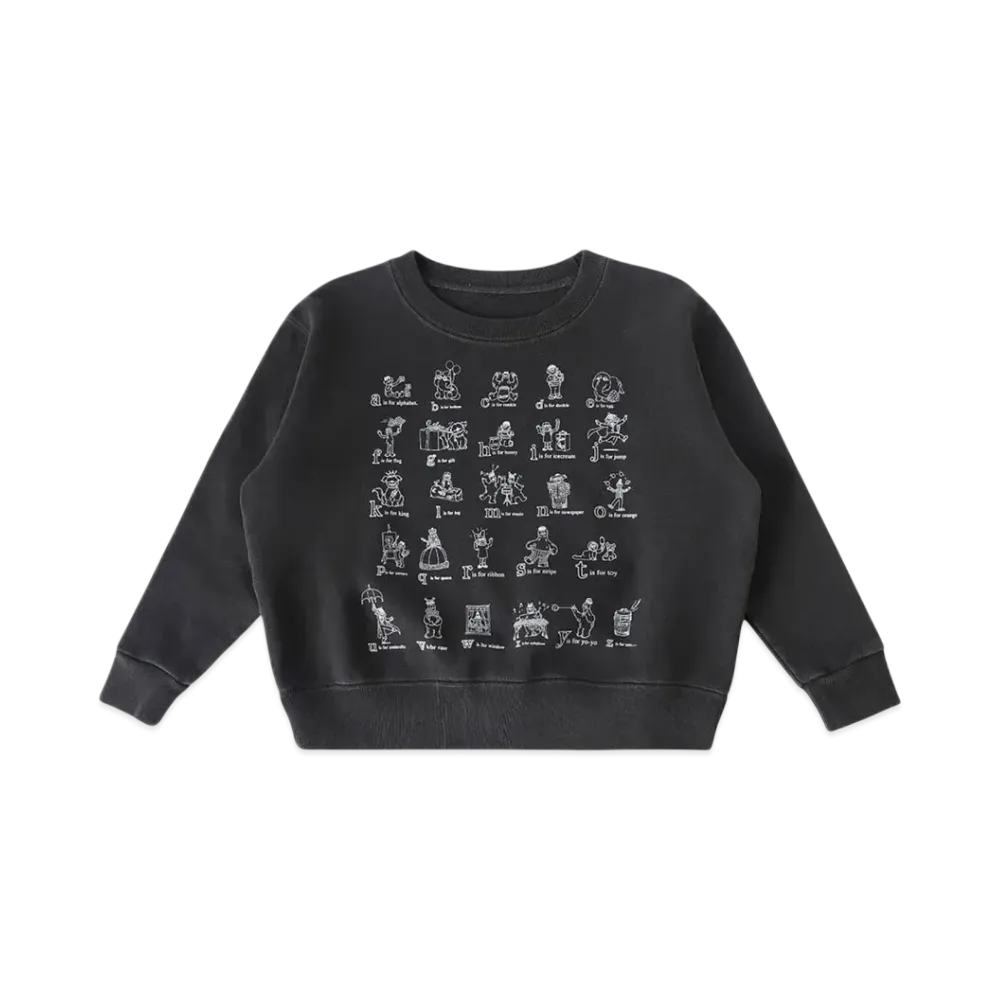 RHC Ron Herman x Sesame Street Sweat Shirt (Charcoal Gray/120-150cm) "Charcoal Gray"