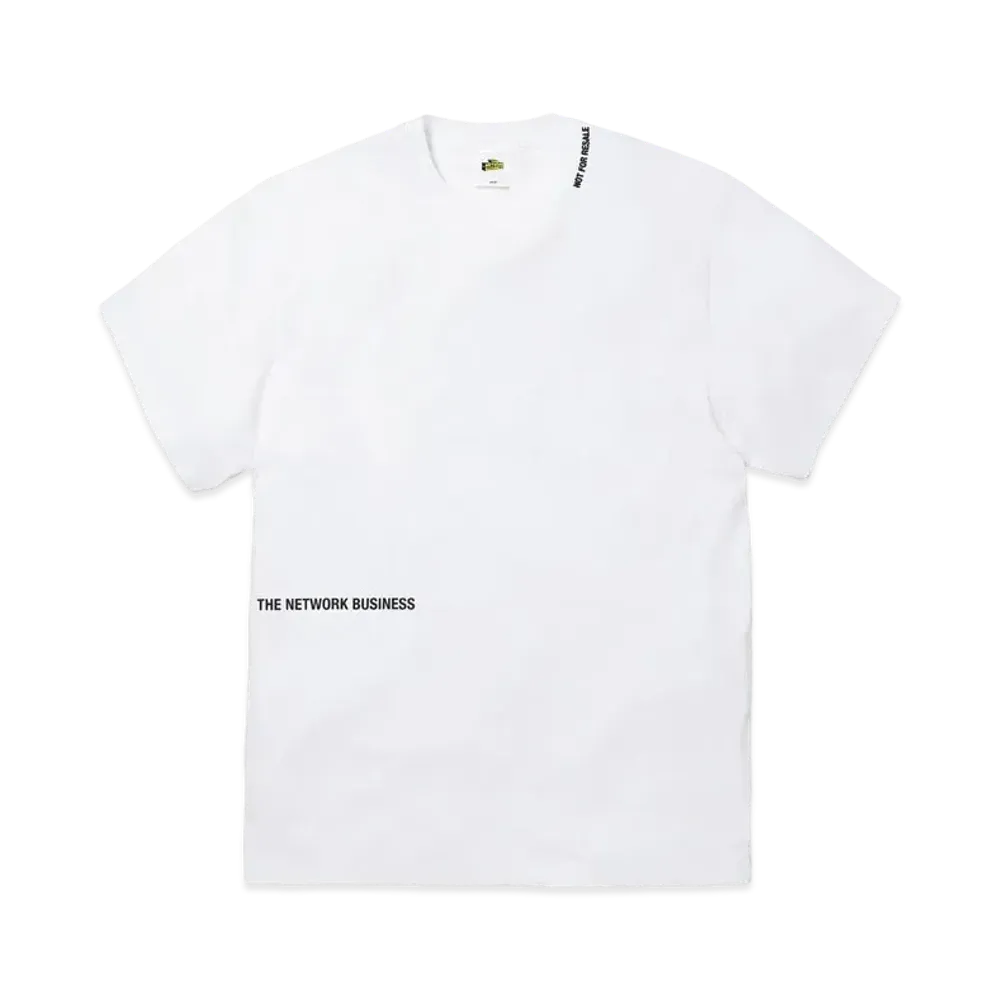 THE NETWORK BUSINESS Basic Line T-shrit "White" TNBC006-WHT