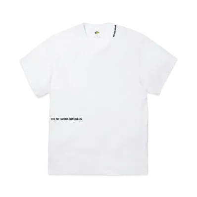 THE NETWORK BUSINESS Basic Line T-shrit "White" TNBC006-WHT