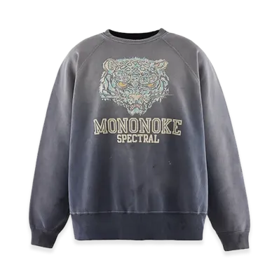 mononoke made Crew Neck Sweat/Tiger "Navy"
