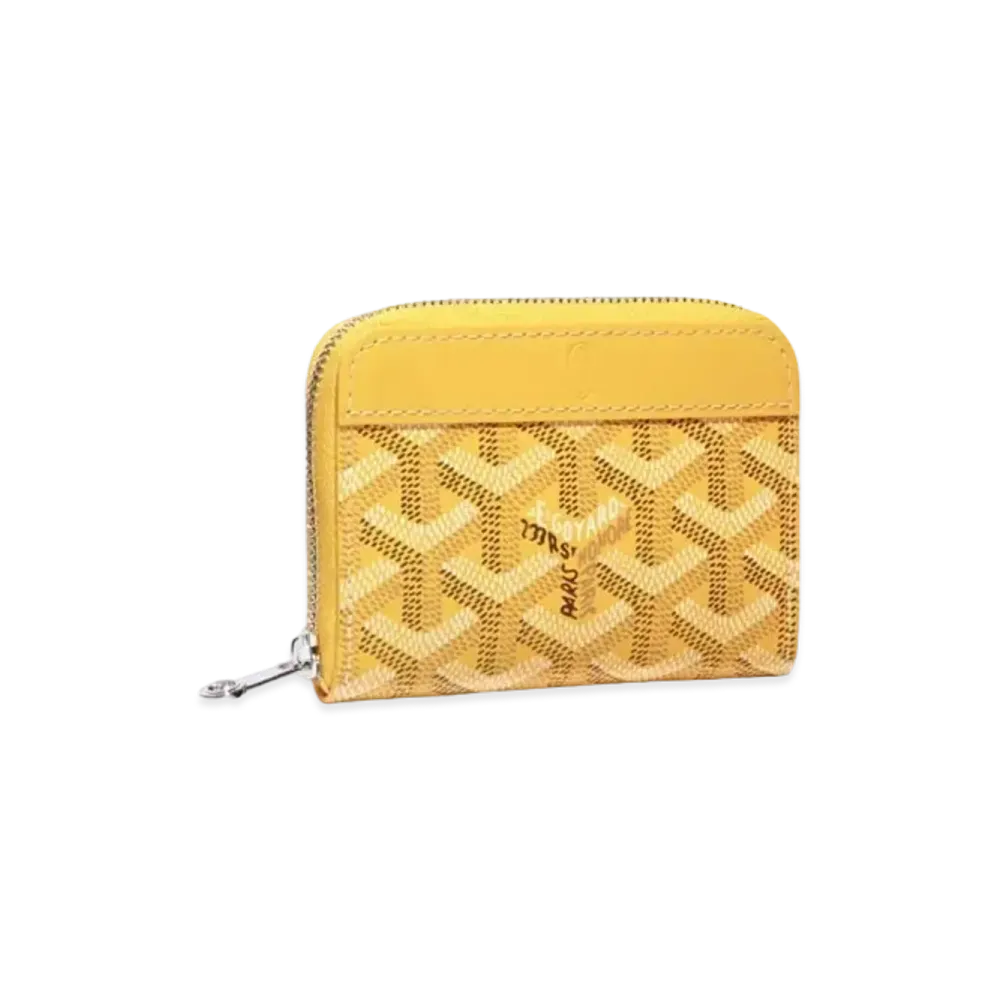 Goyard Matignon Mini Wallet "Yellow"