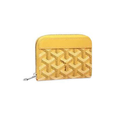 Goyard Matignon Mini Wallet "Yellow"