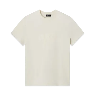 A.P.C. Lenny T-Shirts "Mastic"
