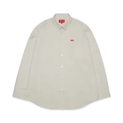 Supreme Small Box Shirt "Natural" (22FW)