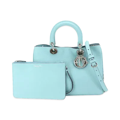 Dior Diorissimo 2WAY Bag "Light Blue"