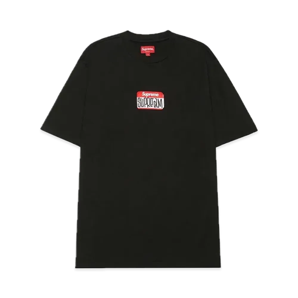 Supreme Gonz Nametag S/S Top "Black"