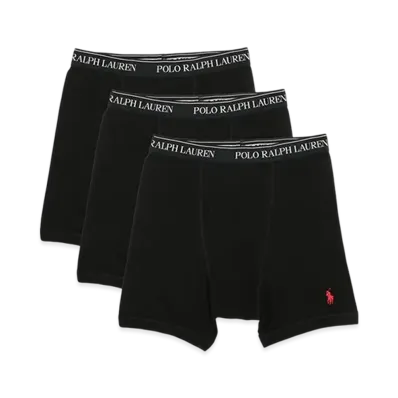 Polo Ralph Lauren Boxer Brief 3 Pack "Black"