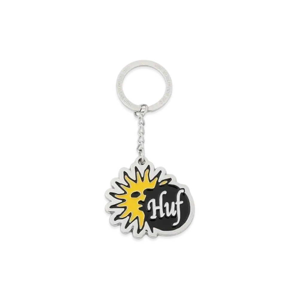 HUF Total Eclipse Keychain "Silver"