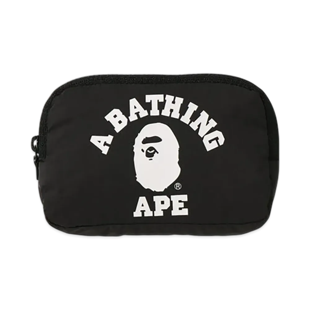 A BATHING APE Packable Tote Bag "Black"