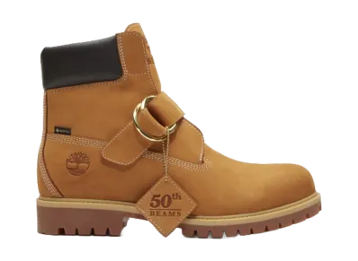 BEAMS × Timberland 6-Inch Premium Ring Boot GORE-TEX "Wheat"