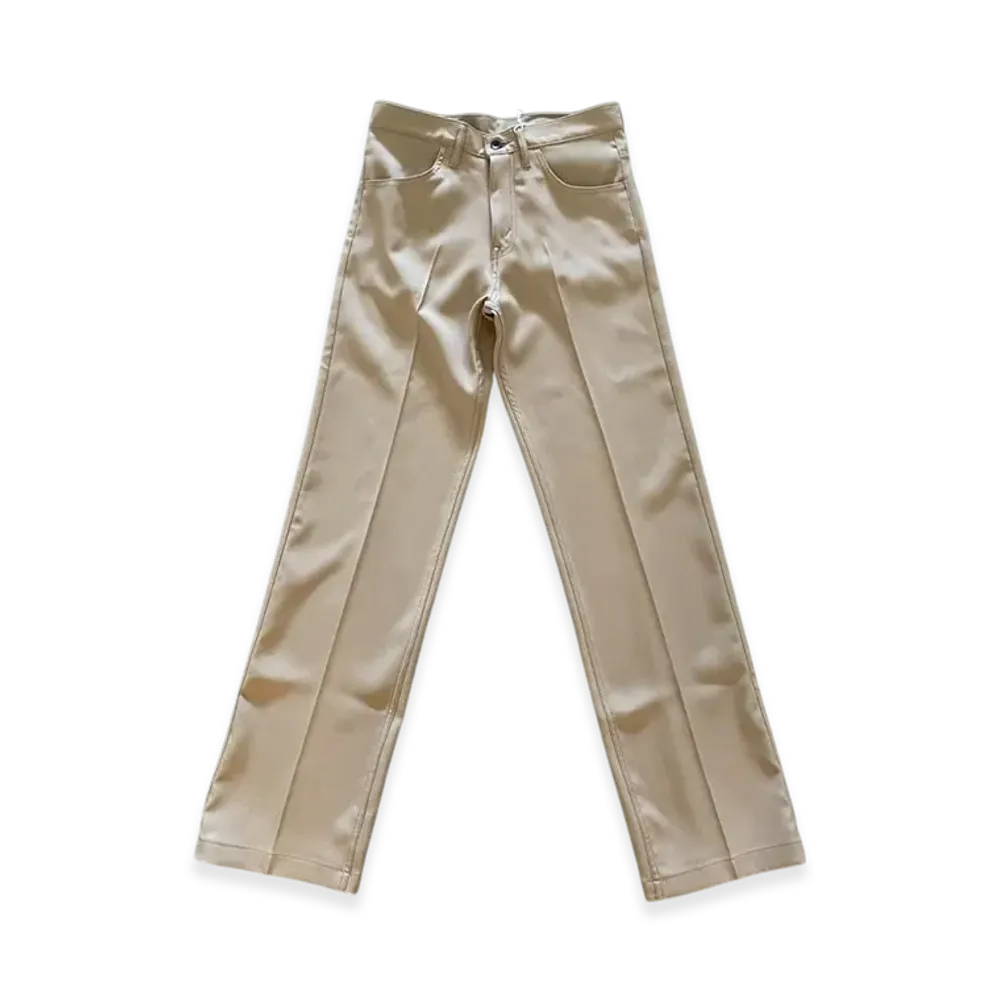DAIRIKU "Straight" Pressed Pants "Beige"