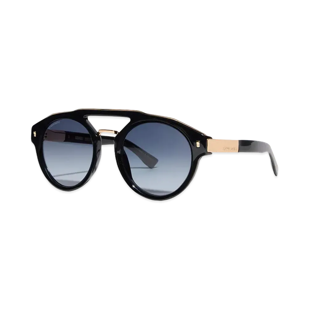 Dsquared2 Hype Black Gold Sunglasses #1 "Black"