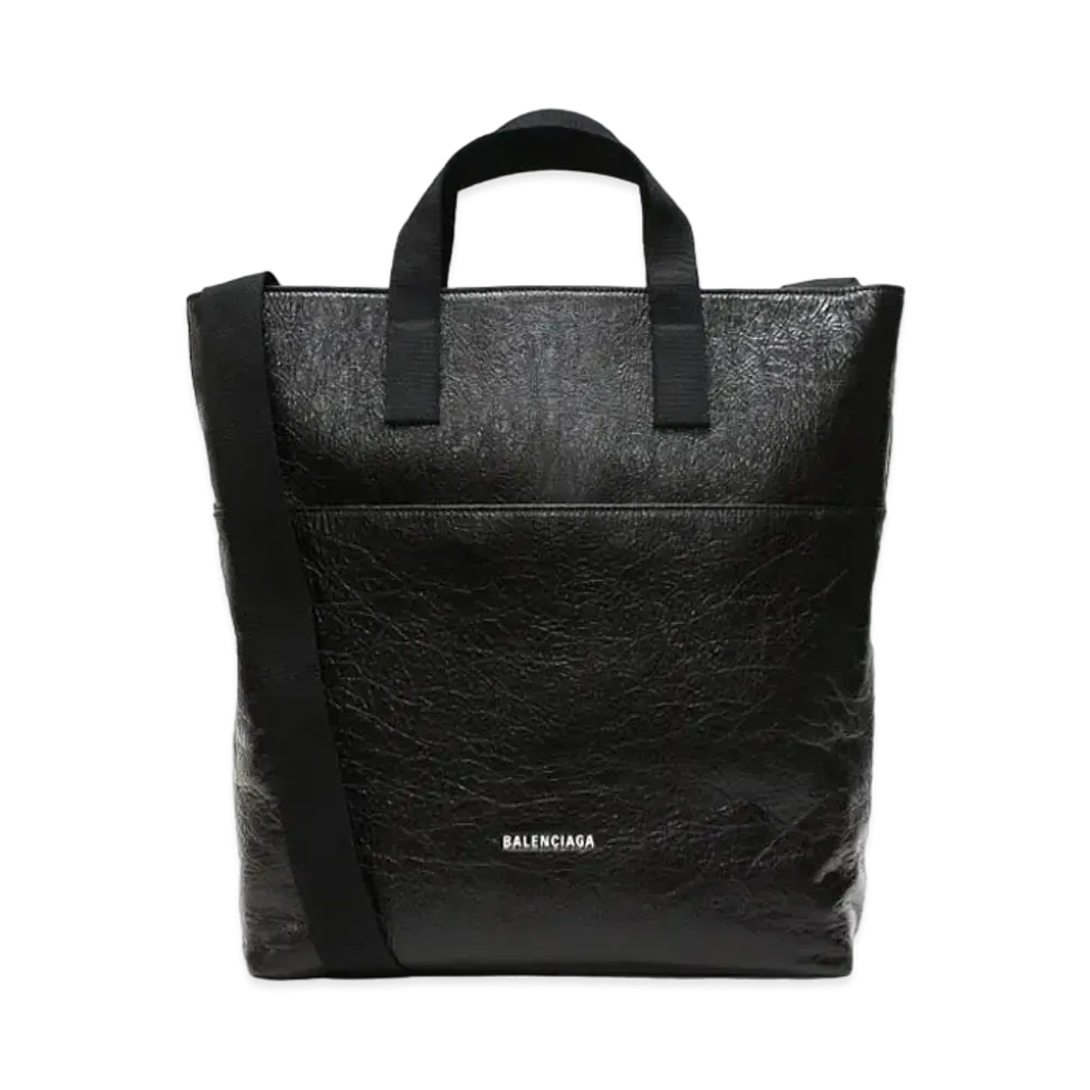 BALENCIAGA Explorer Tote With Strap "Black"