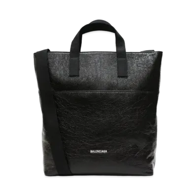 BALENCIAGA Explorer Tote With Strap "Black"