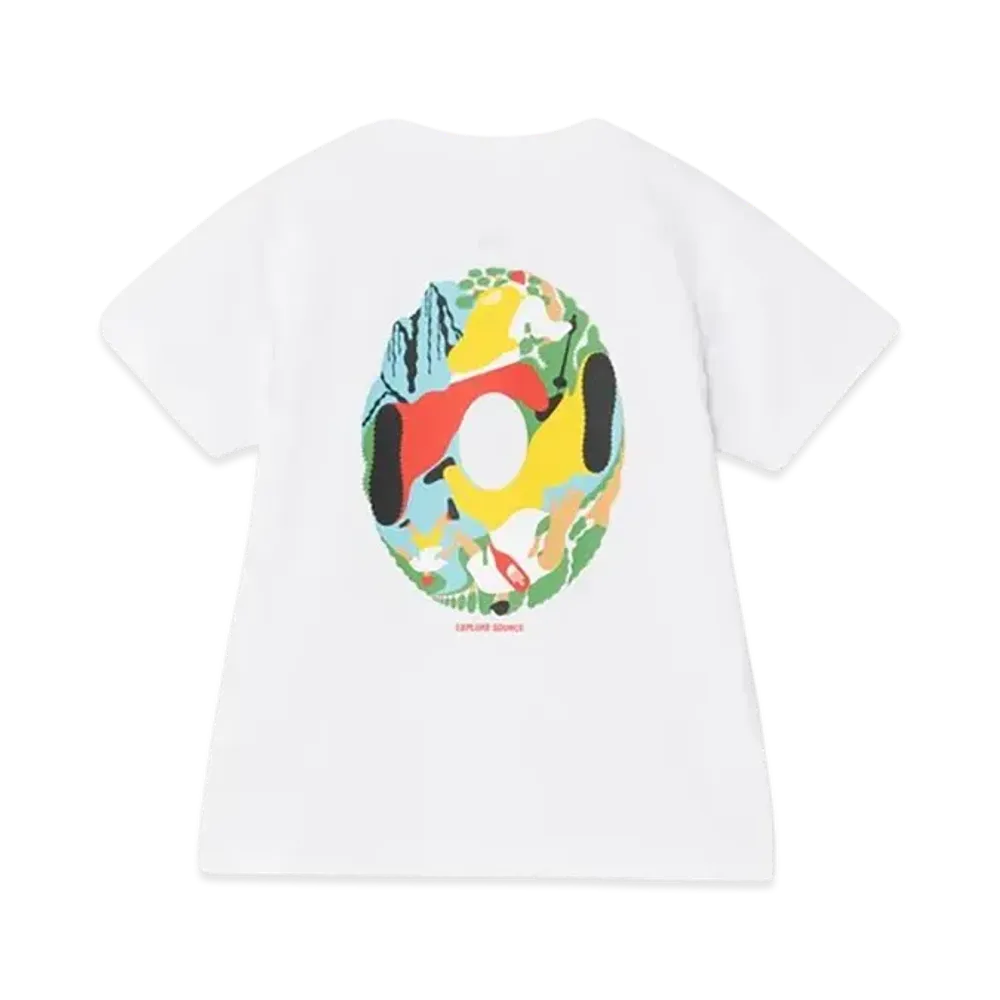 The North Face Kids Toddler Short Sleeve ES Circulation Tee "White"
