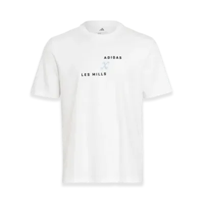 adidas Les Mills One Tribe Graphic Short-Sleeve T-Shirt "White"