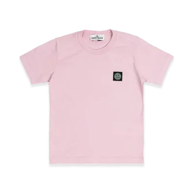 Stone Island Kids SS T-Shirt "Pink"