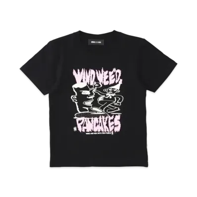 WIND AND SEA x pen public Cropped Tee 2 "Black"