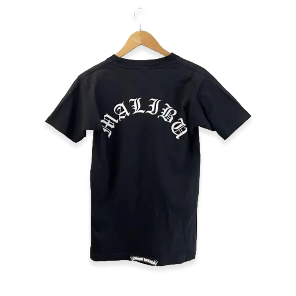 Chrome Hearts CH Plus Malibu Exclusive Script Letter T-Shirt "Black"