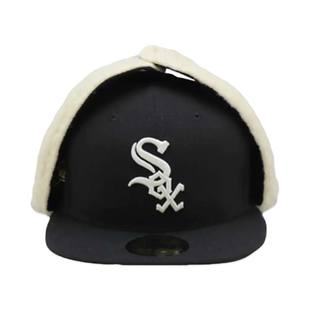NEW ERA x THE CAP 59Fifty THE DOGEAR Chicago White Sox "Black"