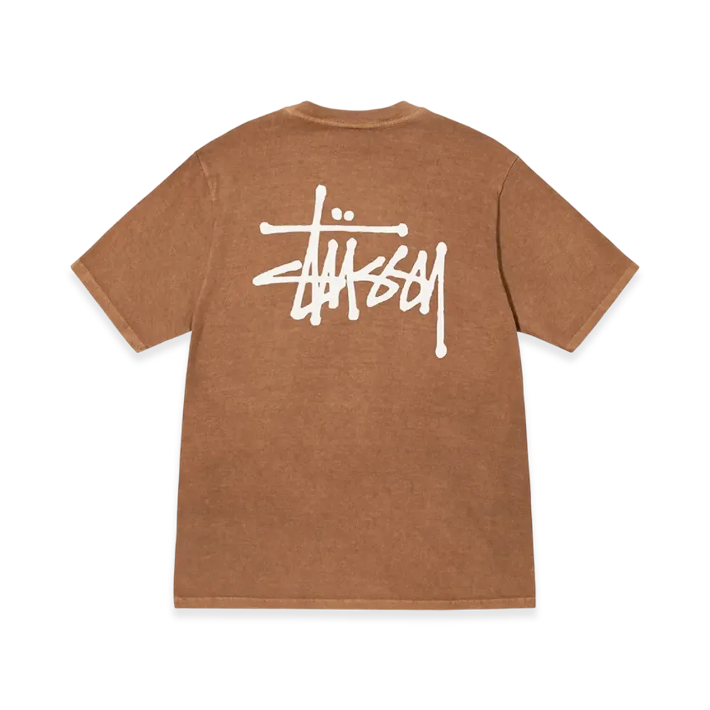 Stussy Basic Stussy Pigment Dyed Tee 2022 "Almond"