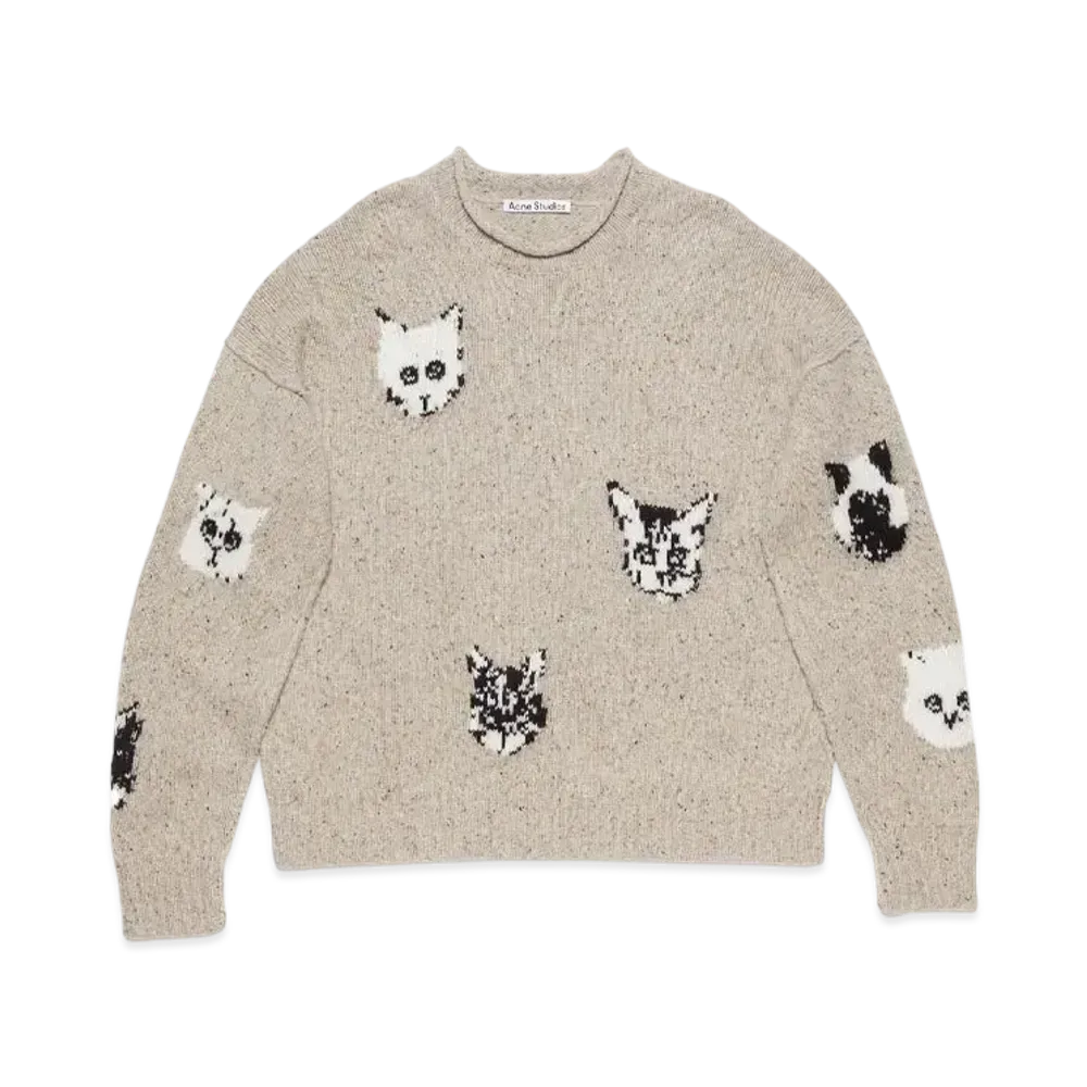 Acne Studios Jacquard Jumper "Beige"