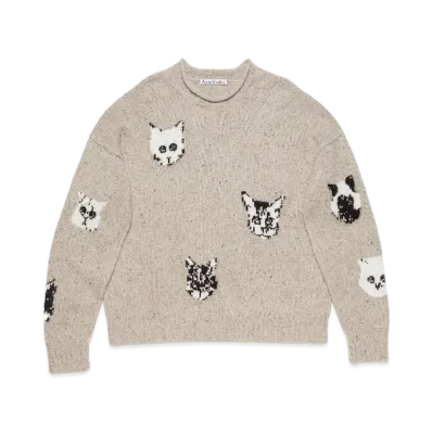 Acne Studios Jacquard Jumper "Beige"