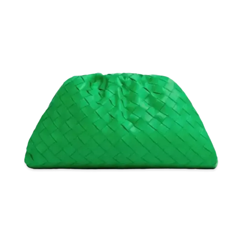 Bottega Veneta Teen Pouch Clutch "Parakeet"