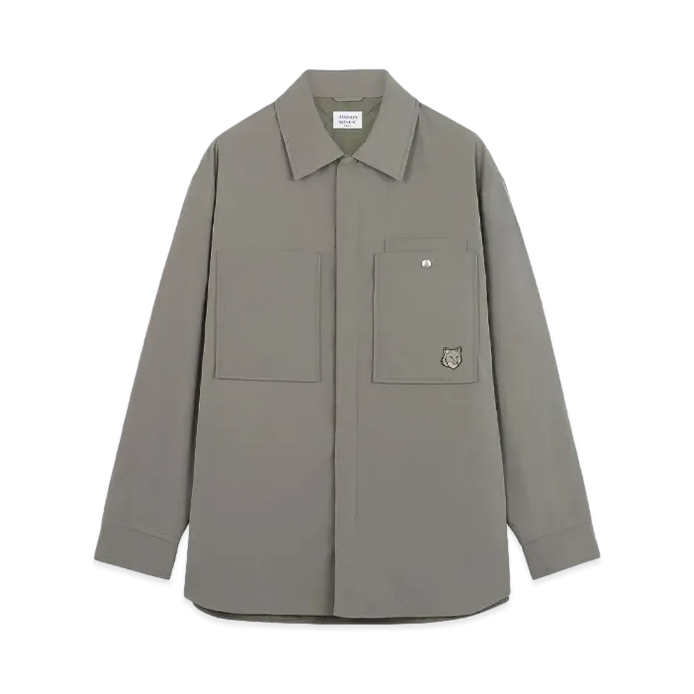 Maison Kitsune Padded Overshirt "Pebble"