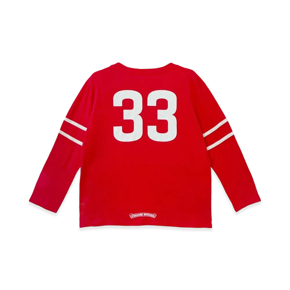 Chrome Hearts 33 Horseshoe L/S T-Shirt "Red"