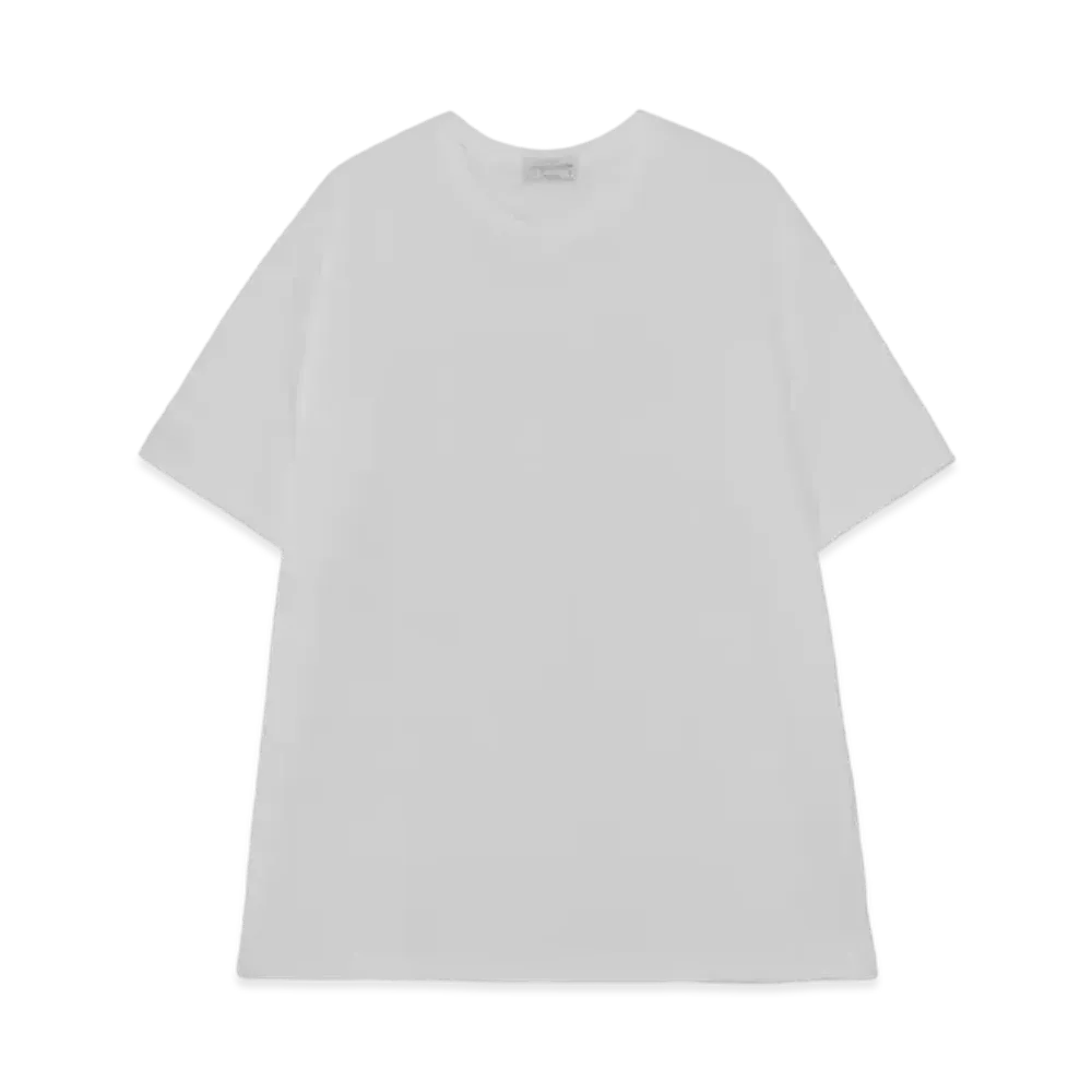 Yohji Yamamoto 30-Altima PS Round Neck Half Sleeve "Off White"