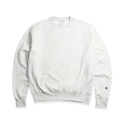 Champion Reverse Weave Crew Neck Sweat Bigsize "Silver Gray"