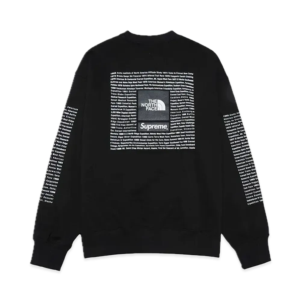Supreme x The North Face Crewneck "Black"