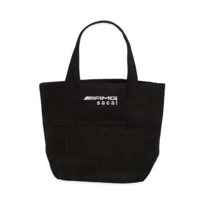 sacai x Mercedes AMG Small Patch Canvas Tote "Black"
