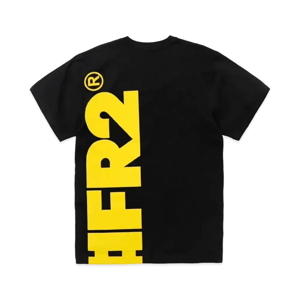 FR2 Big Logo T-shirt "Black/Yellow"