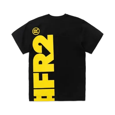 FR2 Big Logo T-shirt "Black/Yellow"