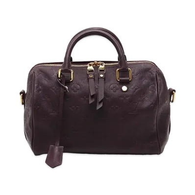 Louis Vuitton Speedy Bandouliere 25 Monogram Empreinte Leather ""