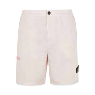 Stone Island L0530 Lino Nylon Tela-TC Comfort Fit Bermuda Shorts - 24SS "Pink"